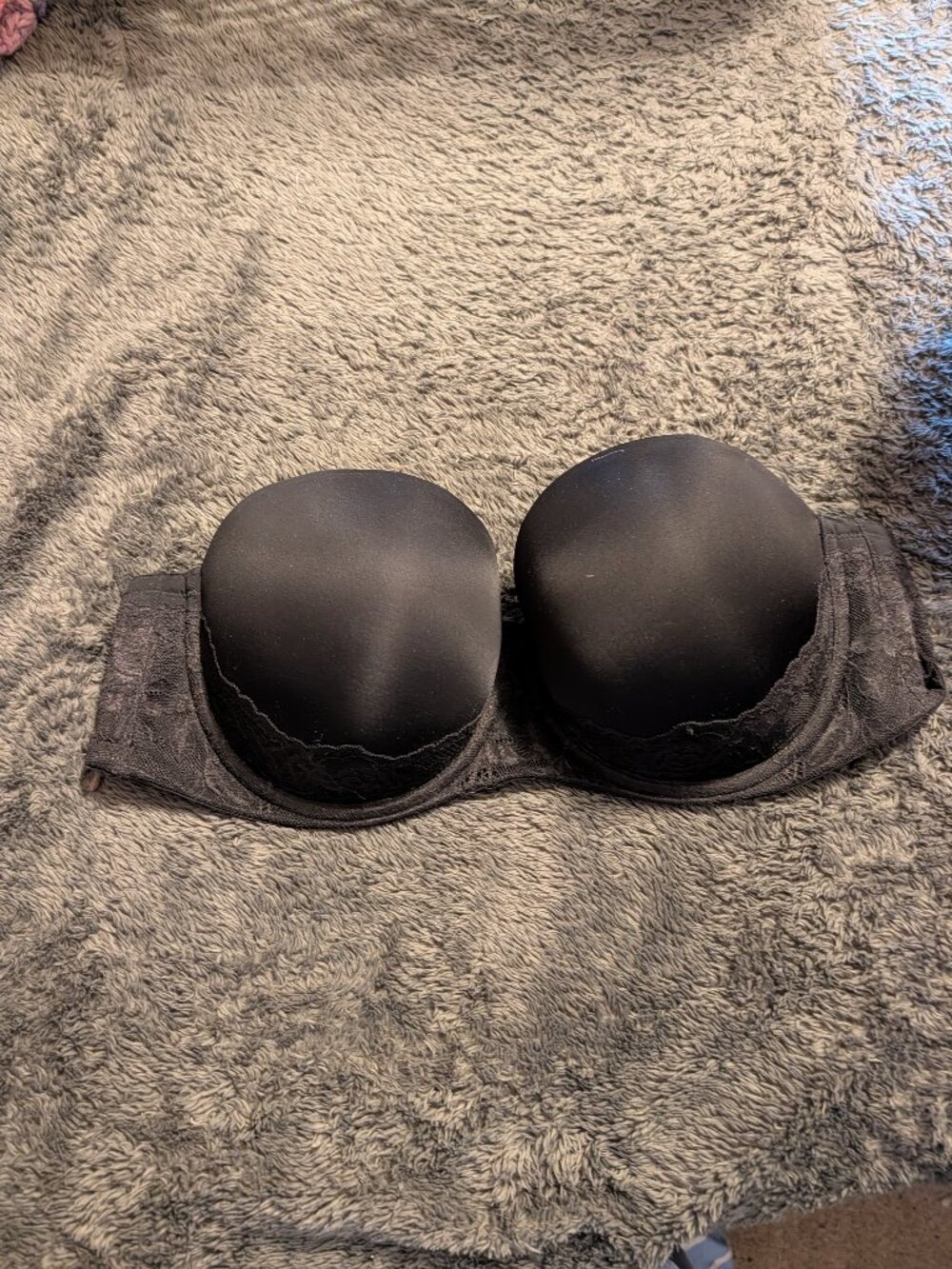 Torrid Curve Black Strapless Bra ~ 42DD